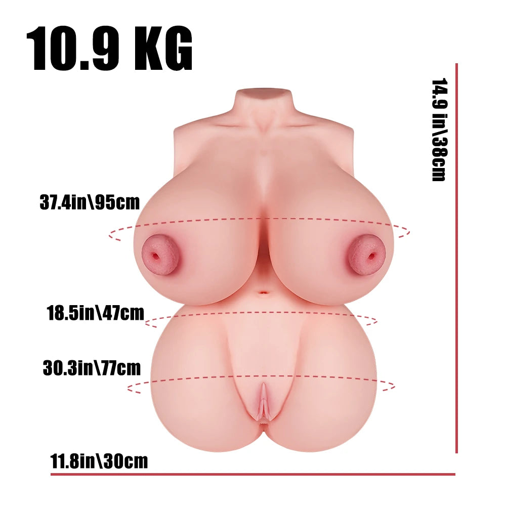 Image of Big Lucy: Sex Doll Torso Nipple Penetration Fuckable Tits Milf Pussy